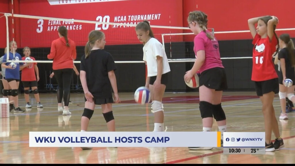 Wku Volleyball Hosts Lil’ Topper Camp