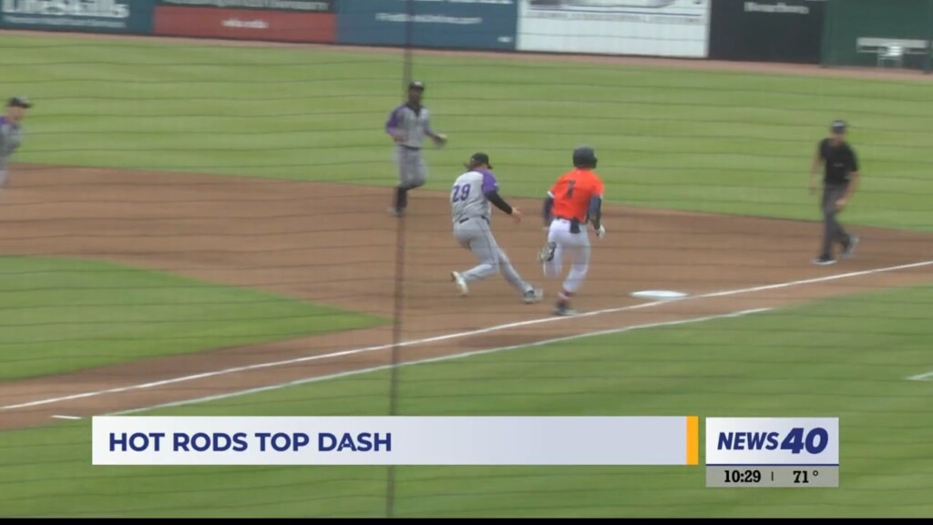 Seymour Blasts Three Run Homer, Hot Rods Back Over .500