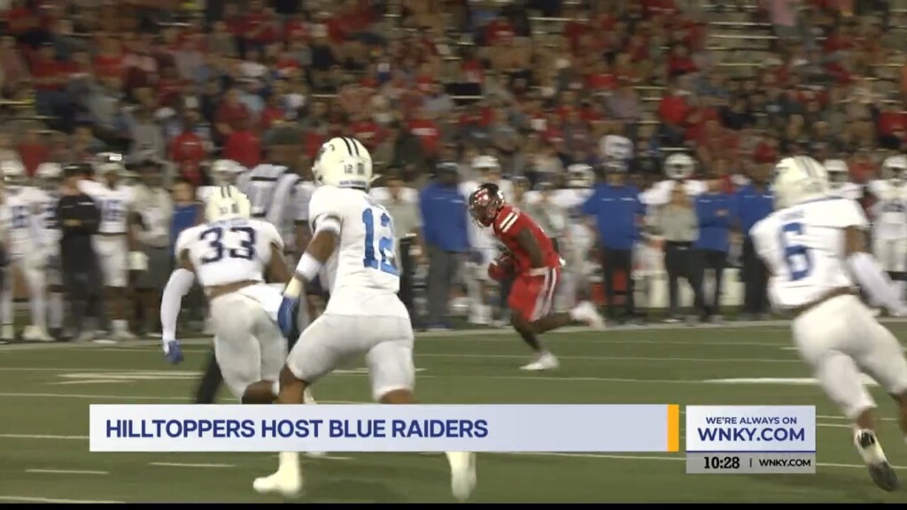 Wku Hosts Blue Raiders