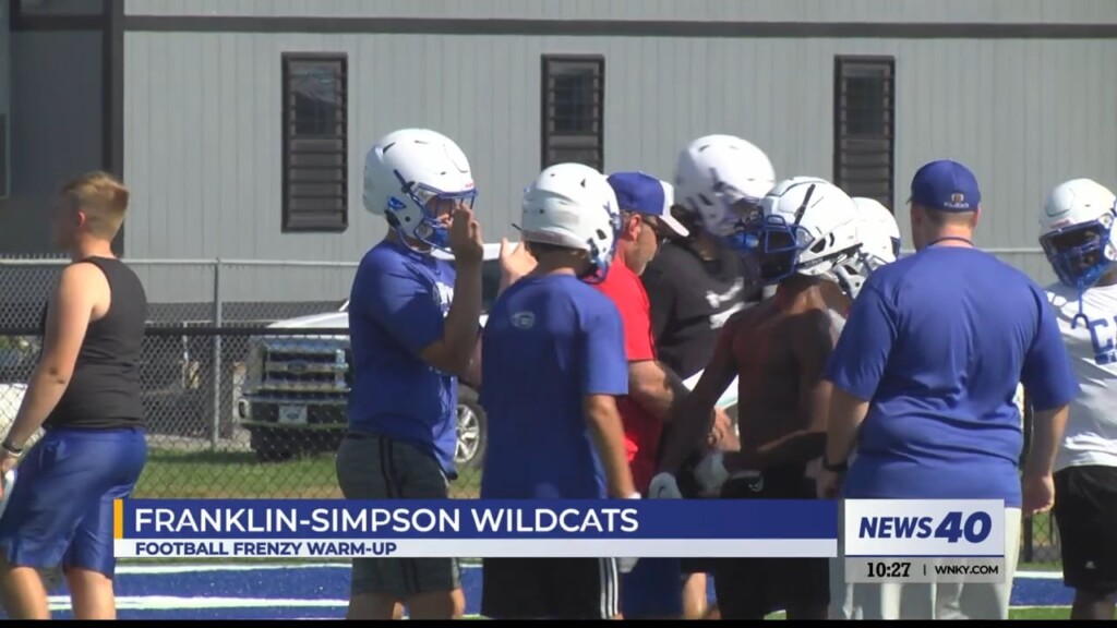 Football Frenzy Warm Up: Franklin Simpson