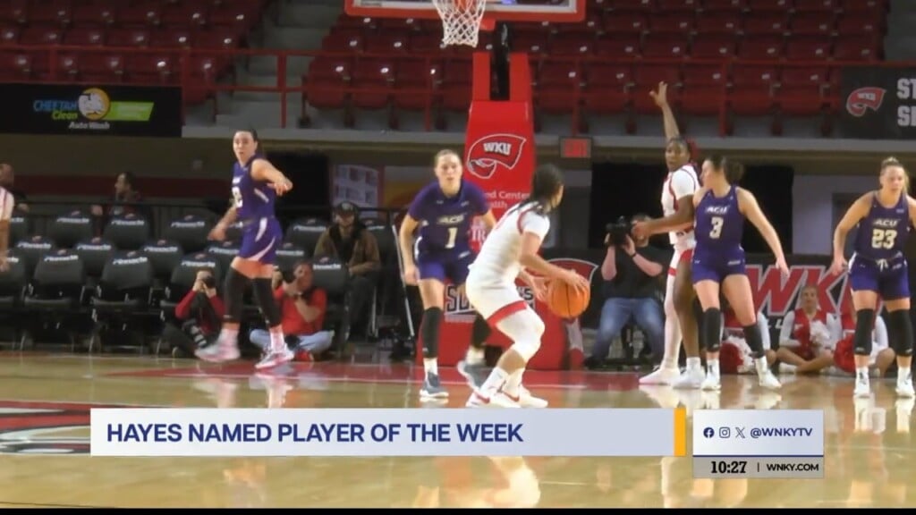 Hayes Named Cusa Player Of The Week